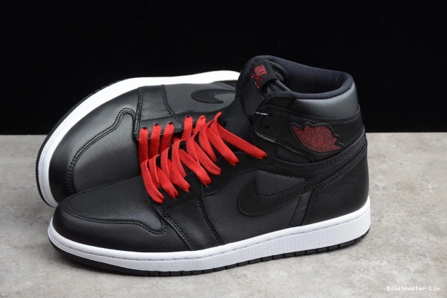 Bmlin High Air 1 Retro Jordan Black OG Satin 555088-060 0709